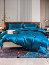 [Teal] SilkSilky  Bedding Set 001