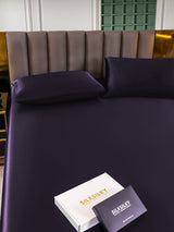 [Deep Purple] SilkSilky  Bedding Set 005