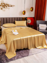 [Champagne] SilkSilky  Bedding Set 004