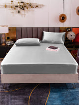 [Silver] SilkSilky  Bedding Set 002
