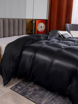 [Black] SilkSilky  Duvet Covers 003