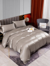 [Gray] SilkSilky  Bedding Set 002