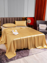 [Champagne] SilkSilky  Bedding Set 004