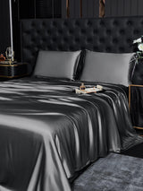 [Dark Gray] SilkSilky  Bedding Set 003