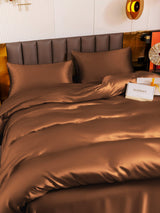 [Coffee] SilkSilky  Bedding Set 004