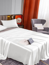 [White] SilkSilky  Bedding Set 004