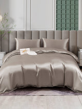 [Gray] SilkSilky  Bedding Set 001