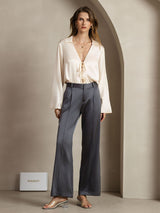 [Dark Gray] SilkSilky  Women's Pants 003