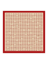 [Beige Cherry] SilkSilky  Scarf 001
