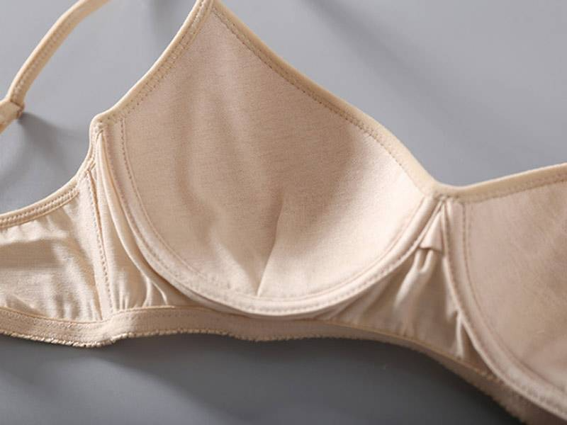 Wireless supersoft fixed bra pads